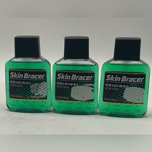 Skin Bracer By Mennen Original After Shave 5 Oz 3 Pack